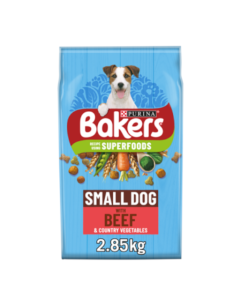 Purina Bakers Small Dog Beef with Vegetables Dry Dog Food - 2.85kg