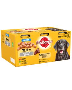 Pedigree Senior Dog Loaf Tin 6x400g