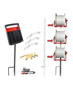 Speedrite 3 Reel Strip Grazing Kit, Sheep (Inc. S500 Energiser)