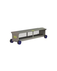 IAE Sheep Hayrack with Wheels 8'