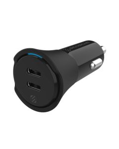 Scosche Car Charger Twin USB-C