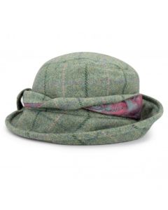 Hoggs Roslin Ladies Tweed Twist Hat