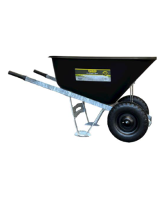 Pro Mech Heavy Duty Twin-Wheeled Wheelbarrow - 283L