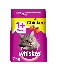 Whiskas 1+ Complete Dry With Chicken 7kg