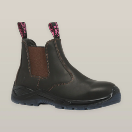 Hard Yakka Banjo Ladies Dealer Boot Safety Brown